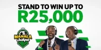 A couple of men standing next to each other to promote betway bonus

